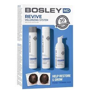 Set of BosleyMD Revive Volumizing Hair System for Non Color-Treated Hair Unisex